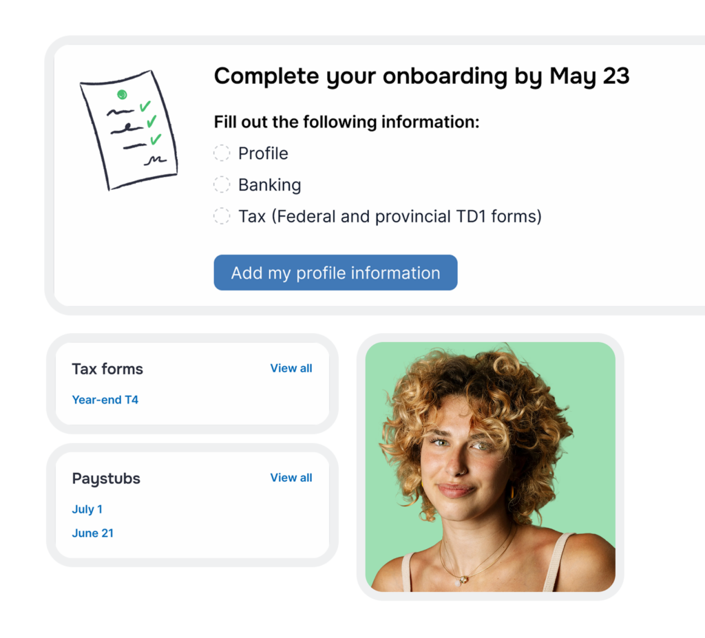 A self-serve employee hub your clients will love.