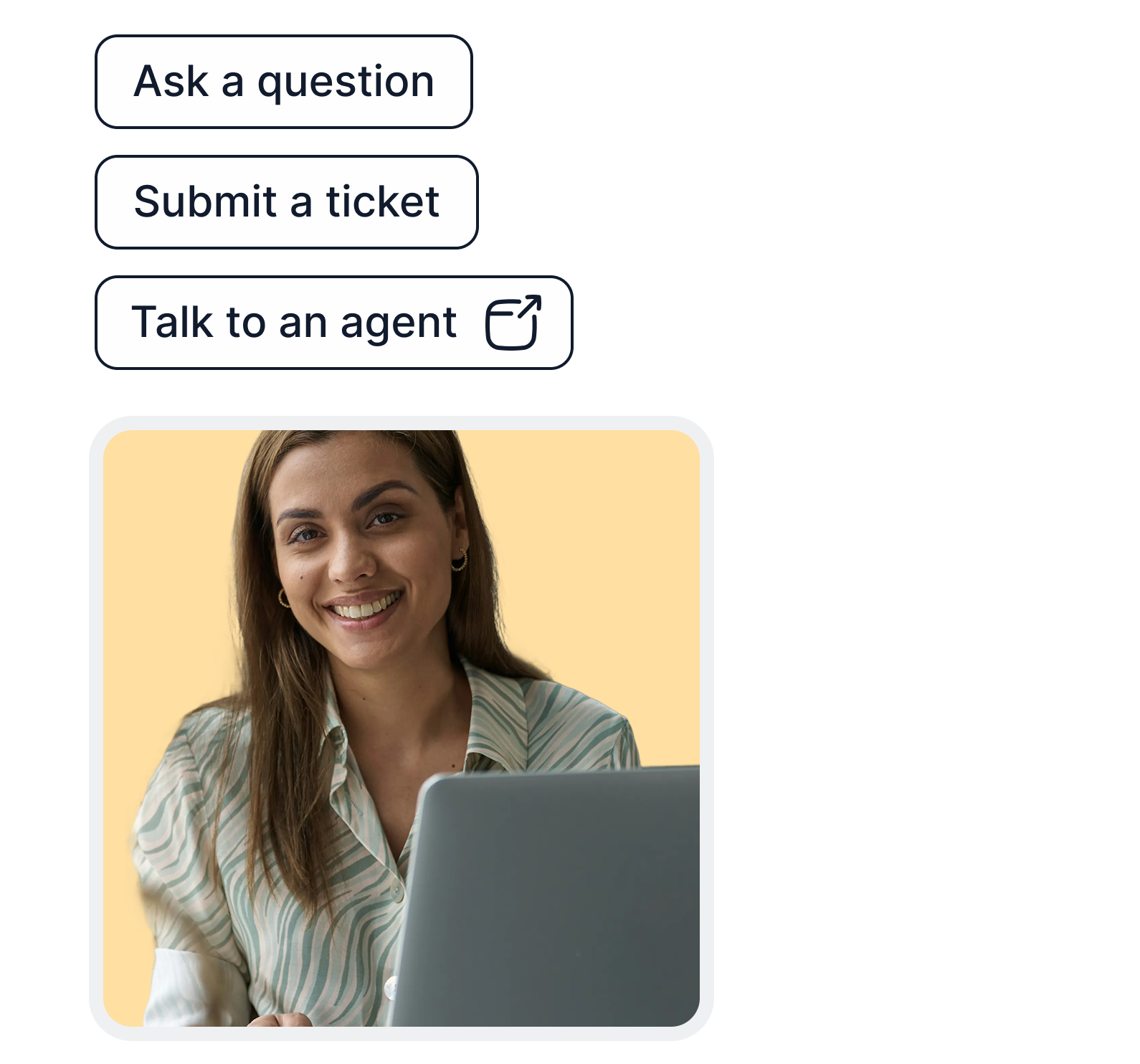 Support that’s human.