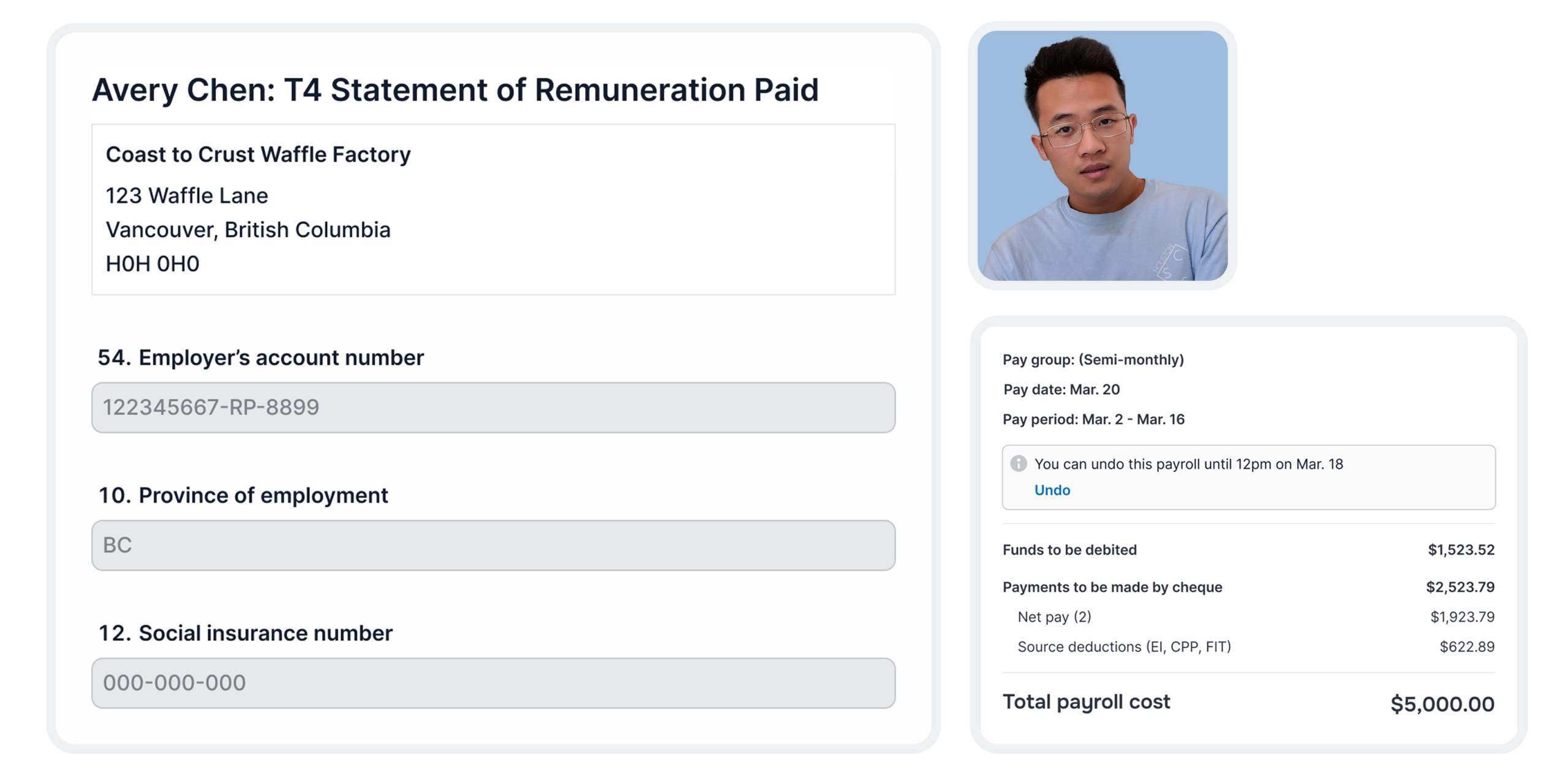 Taxes and year-end forms, handled accurately.