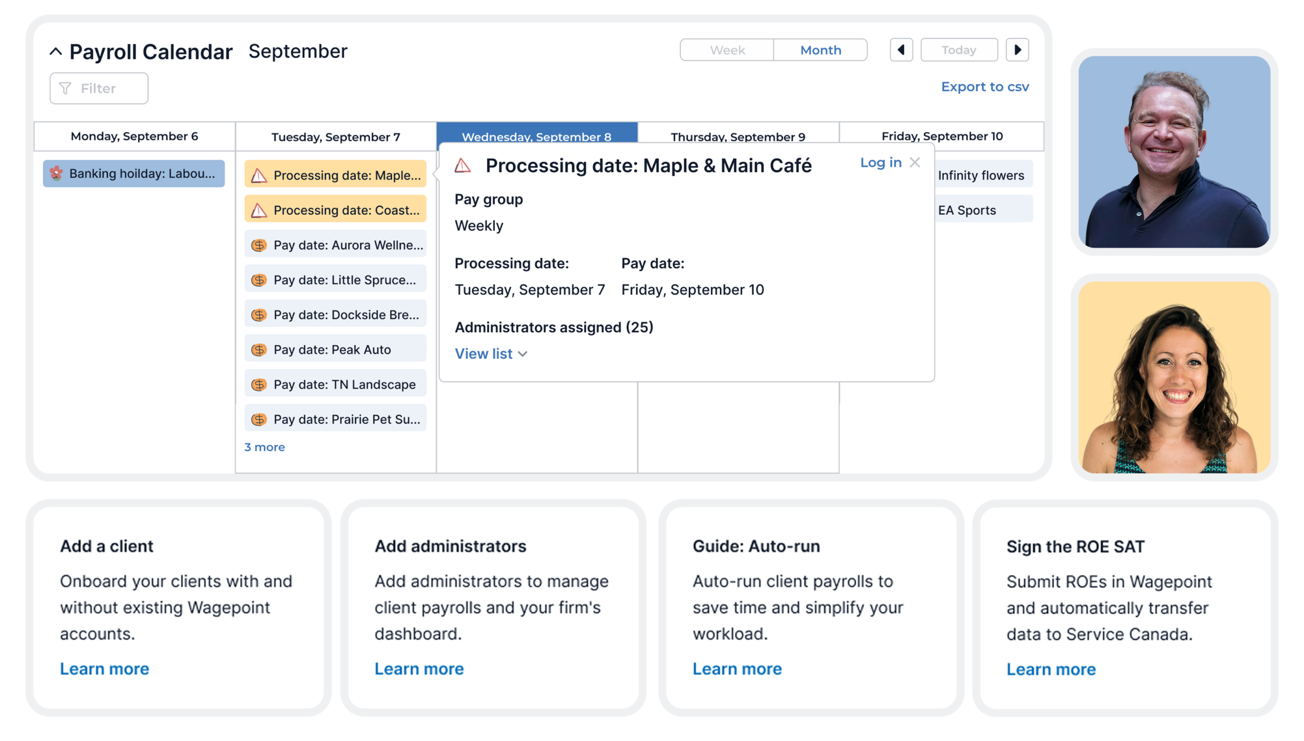 Built for partner teams.