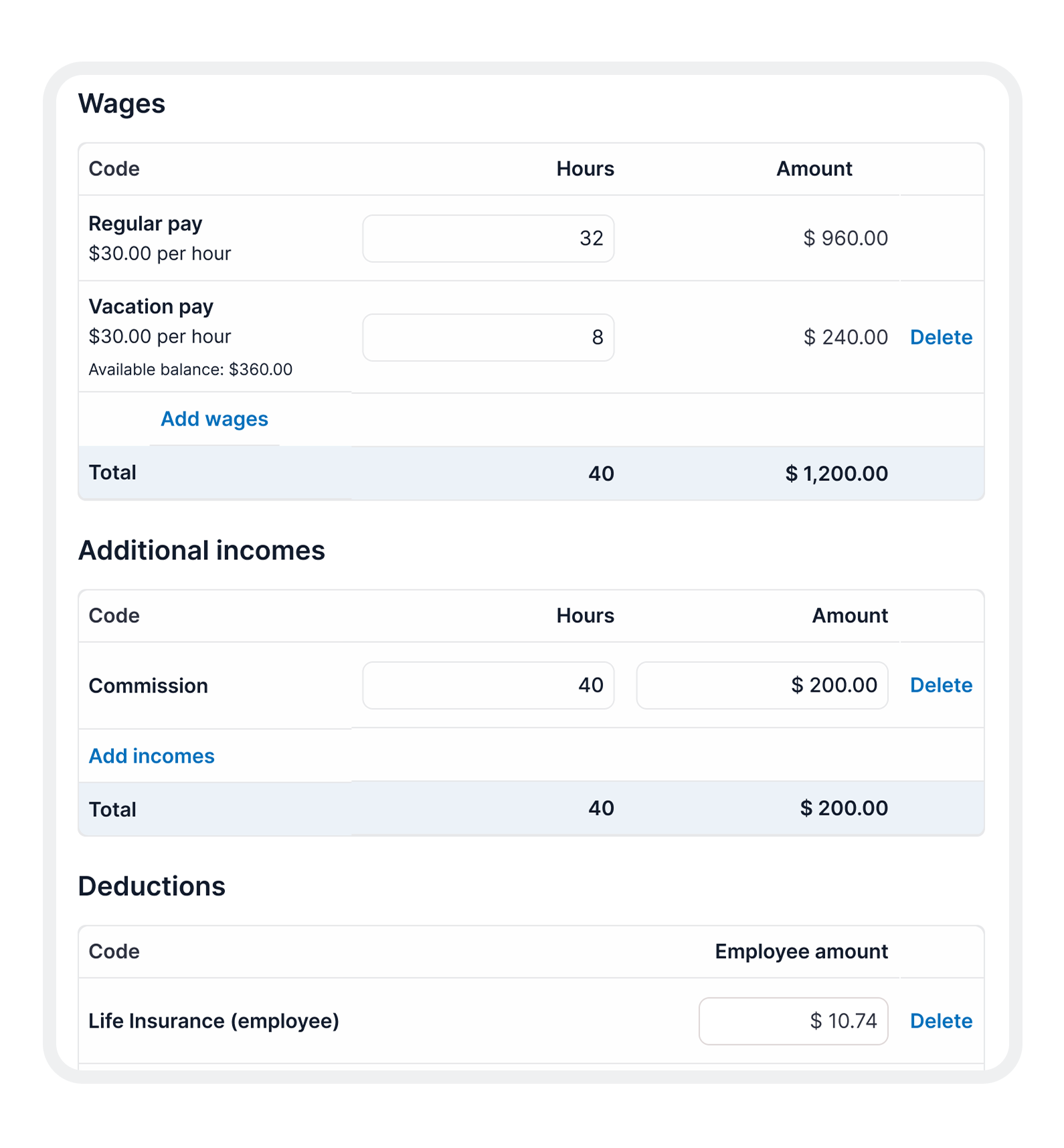 Pay that adds up, automatically.