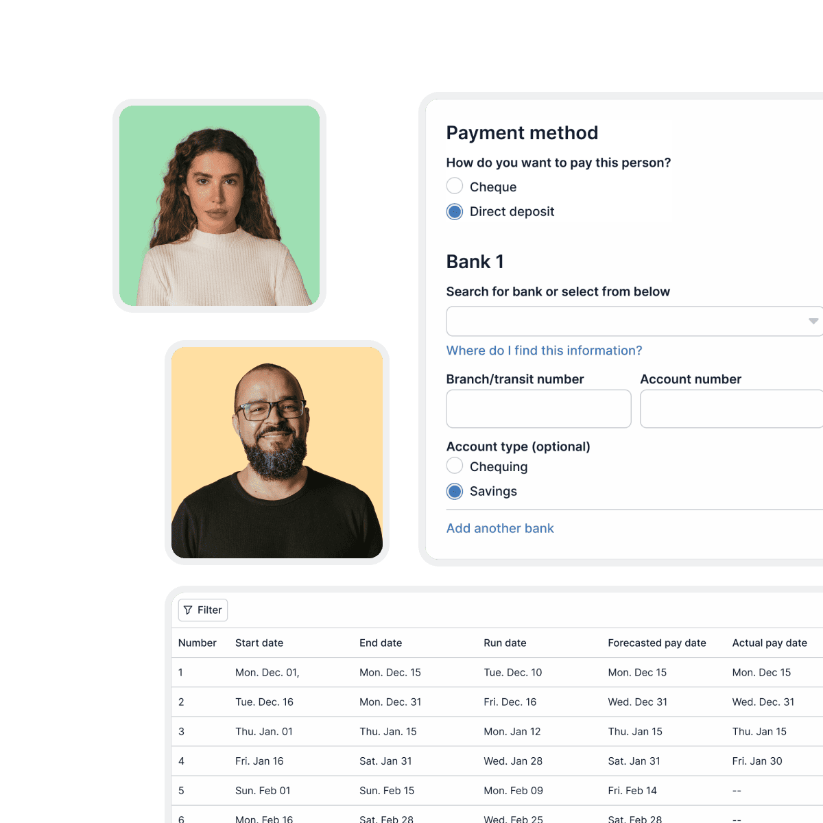 Everyone paid on time, always.