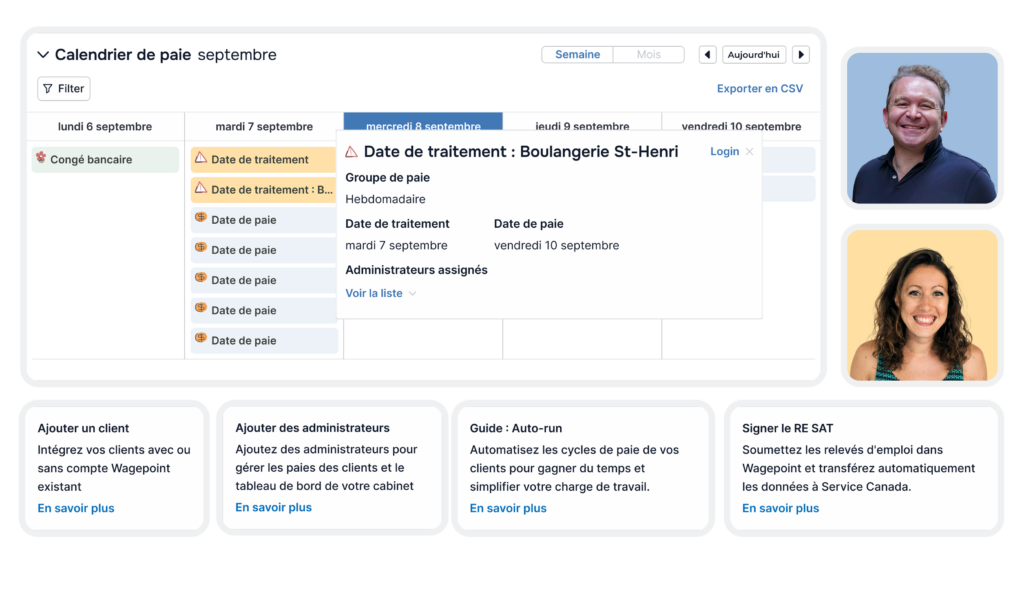 Conçu pour les équipes partenaires.