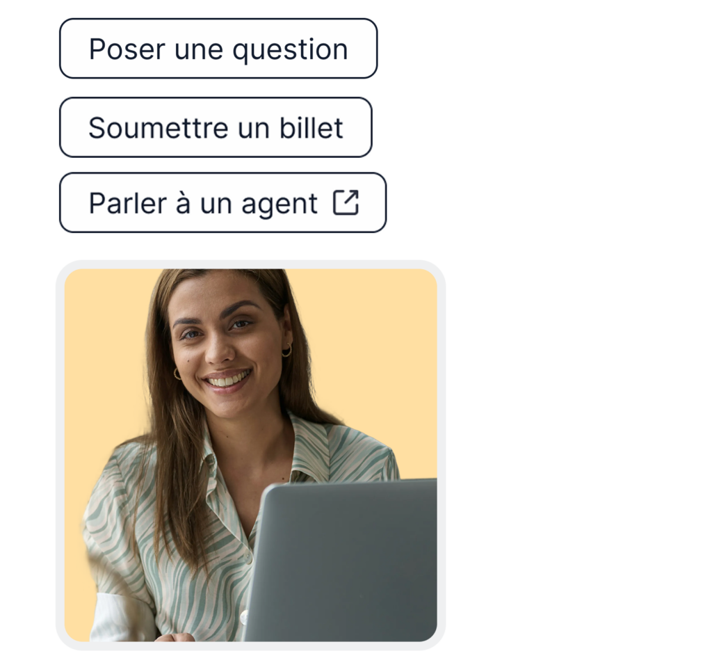 Un soutien humain
