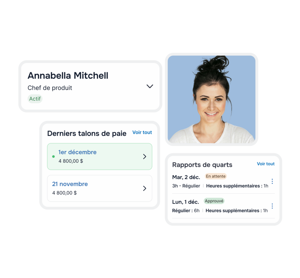 Intégration et paie en libre-service pour votre équipe