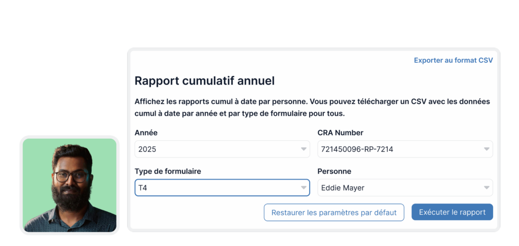 Tous les rapports dont vous avez besoin. Aucun des maux de tête.