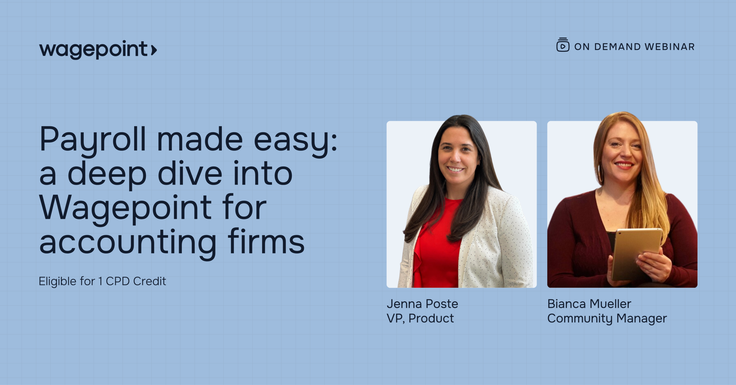 Watch our webinar on-demand now