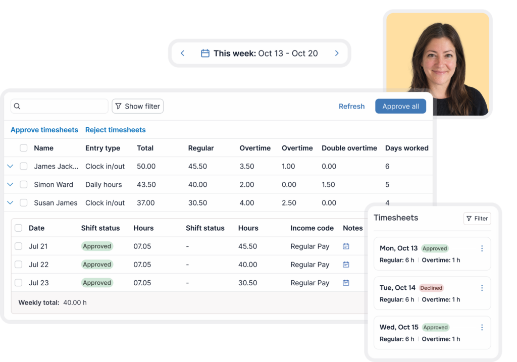 Timesheets